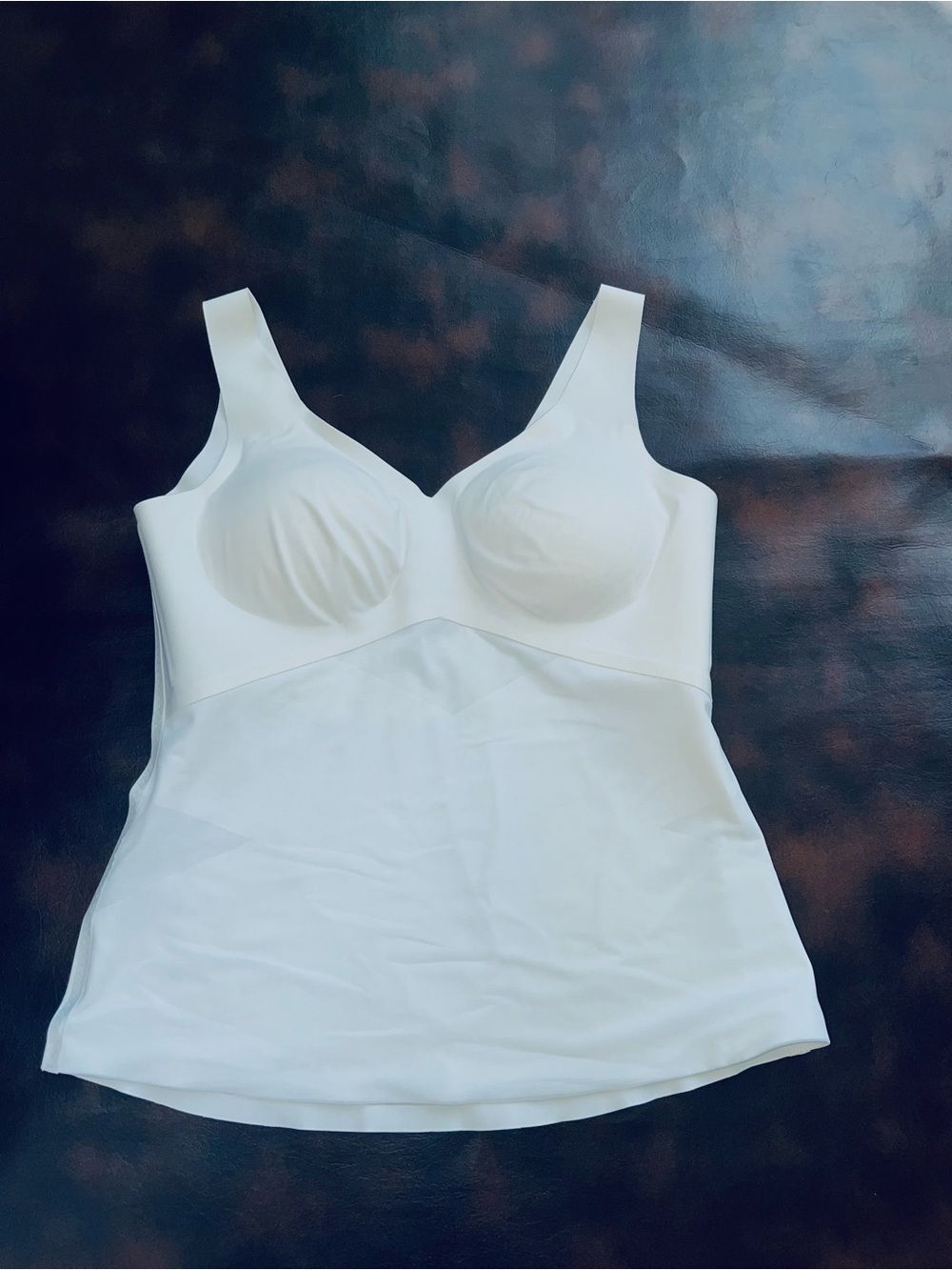 Honeylove Liftwear Tank Shapewear EUC Astral Wireless Silicone Gripper Bottom XL